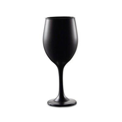 Colored Black Goblet 12 oz. - Rack of 25