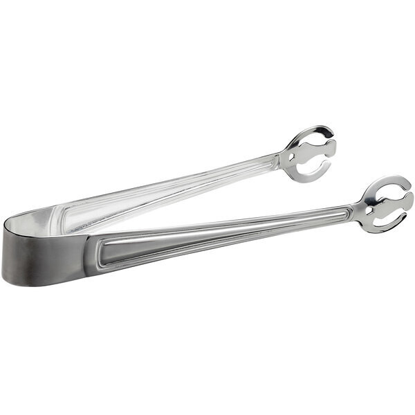 Stainless Steel Heavy Weight Ice Tongs - 8 1/2&quot;