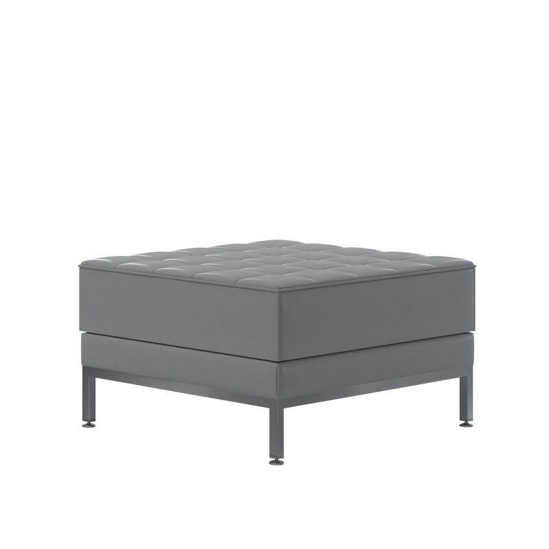 Gray SoHo Ottoman