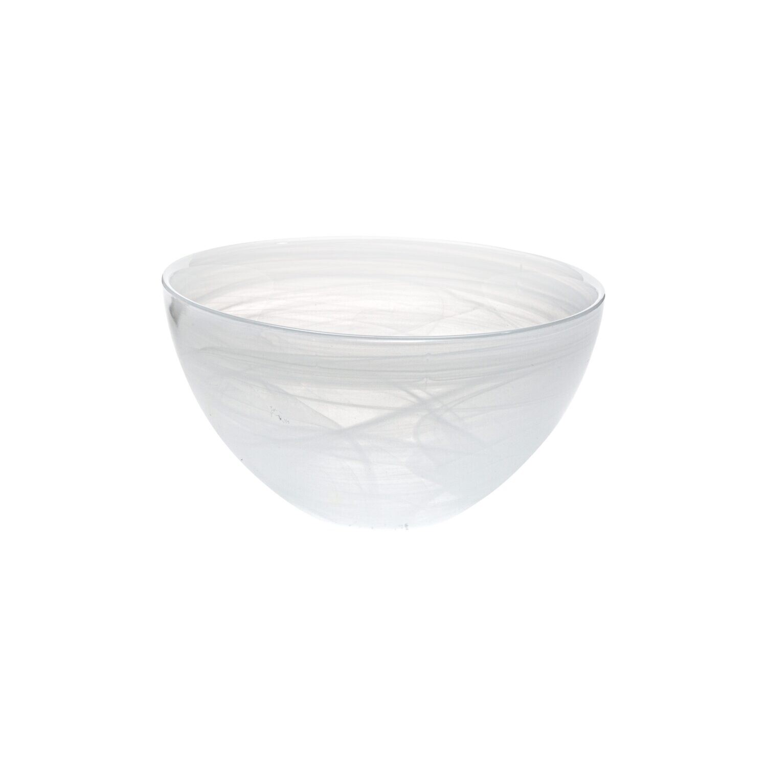 Alabaster White Salad Bowl 6&quot; - Pack of 10