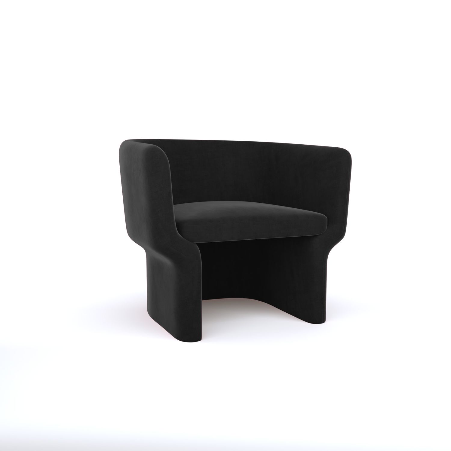 Cachet Chair - Black Velvet