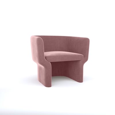 Cachet Chair - Dusty Rose Velvet