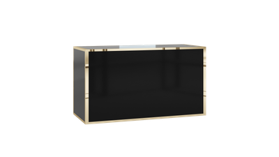 Avenue Polished Gold - Black Bar 6&#39;