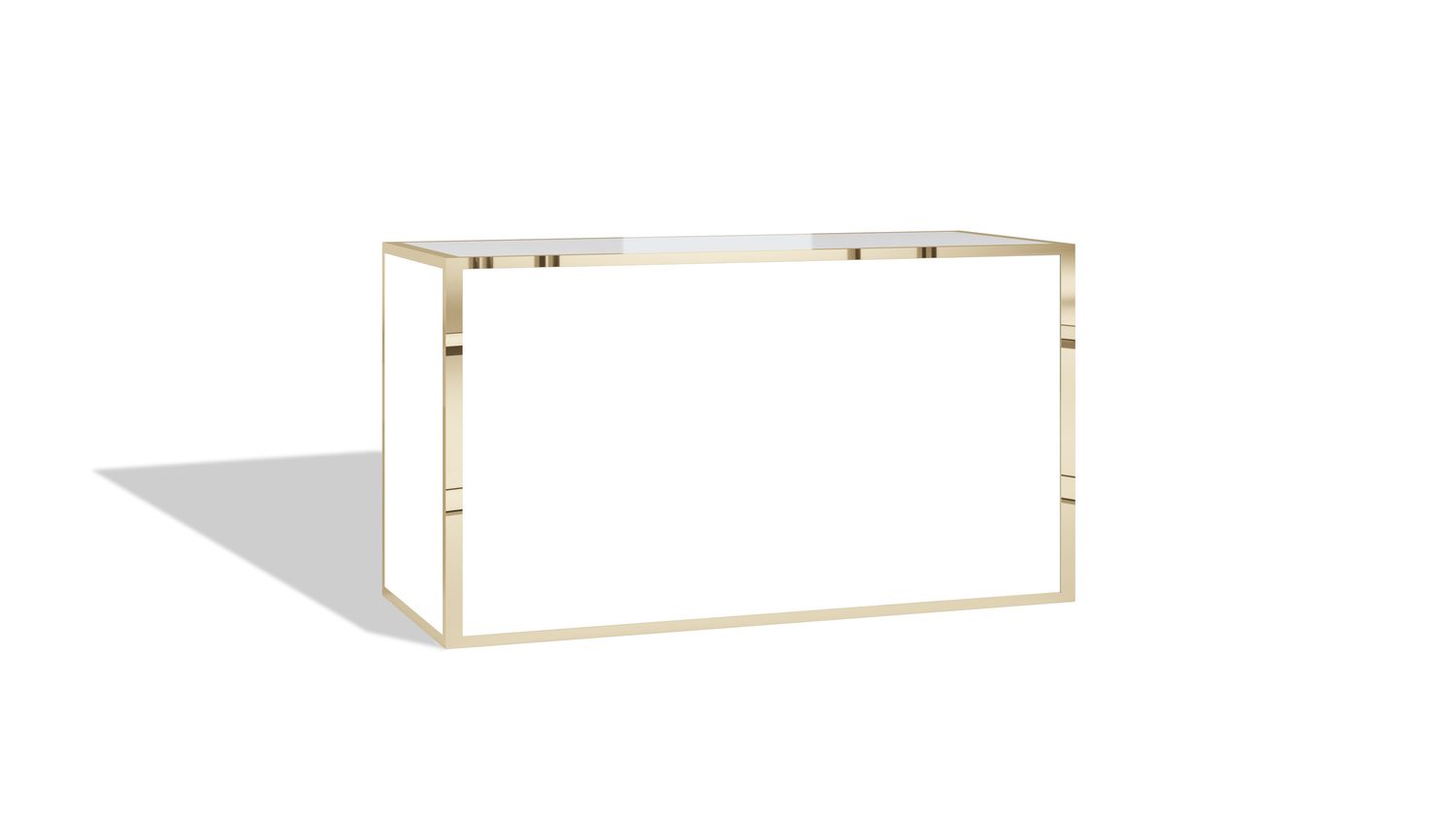 Avenue Polished Gold - White Bar 6&#39;