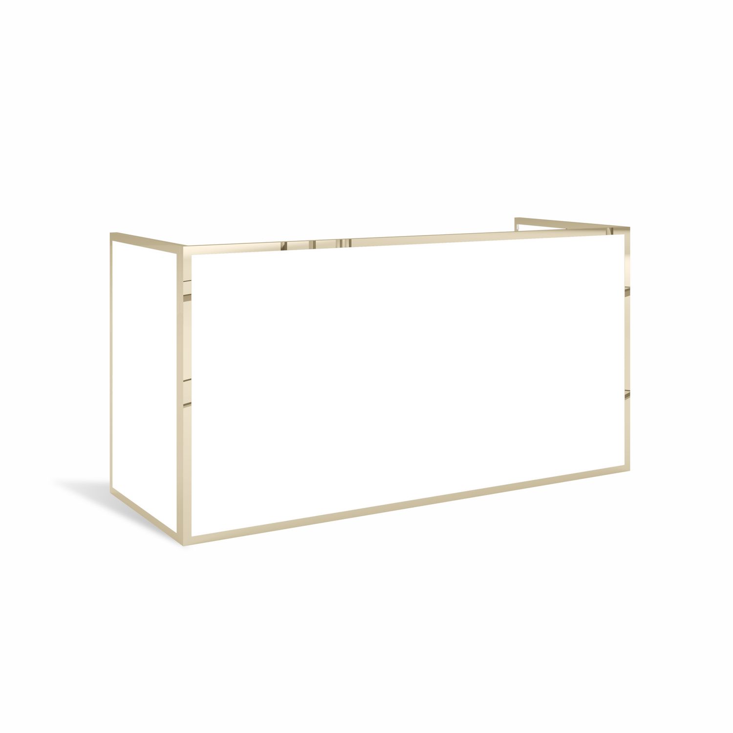 Montcalm Polished Gold White - DJ Booth 6&#39;
