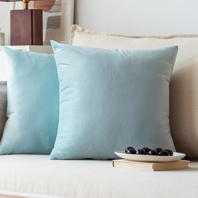 Rain Velvet Throw Pillow 18" - Set of 2