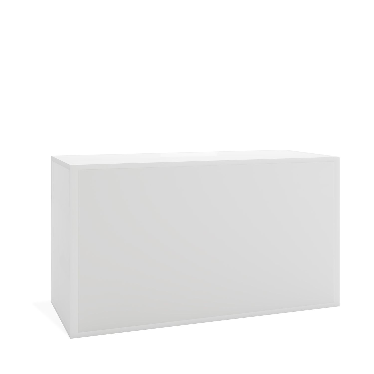 Avenue Powder White Frame - White Bar 6' Avenue Powder White Frame - White Bar 6'