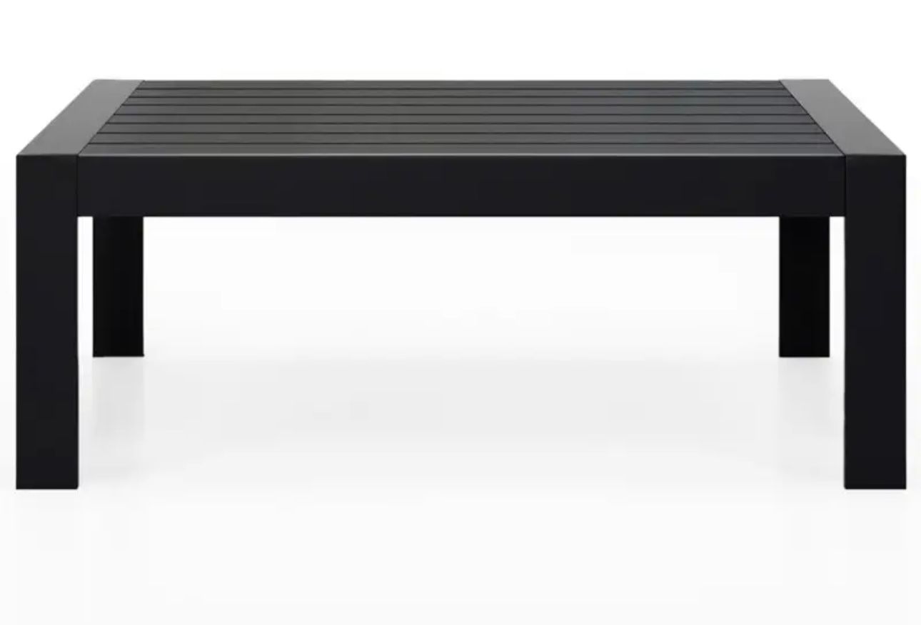 Black Outdoor Coffee Table Black Outdoor Coffee Table
