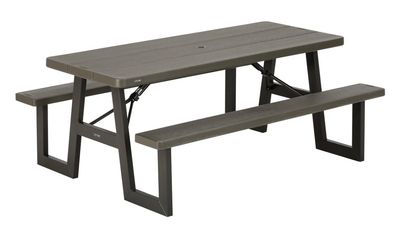 Picnic Table Brown 6' Picnic Table Brown 6'