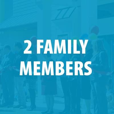 Membership - 2 Family Members
