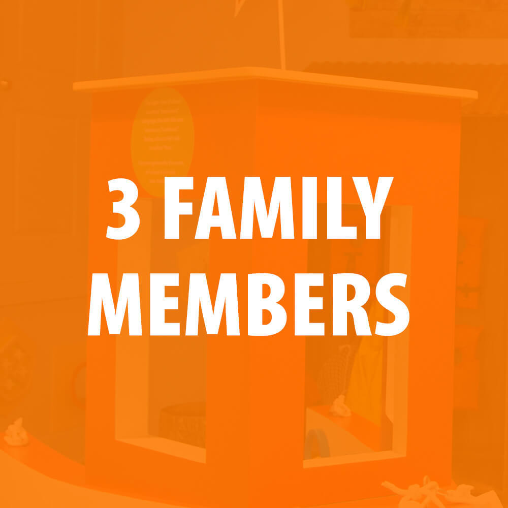 Membership - 3 Family Members