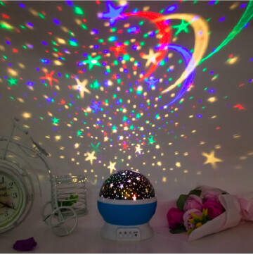 ROTATING STAR LIGHT PROJECTION LAMP