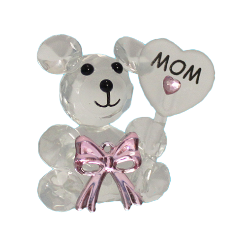 GLASS BEAR- MOM