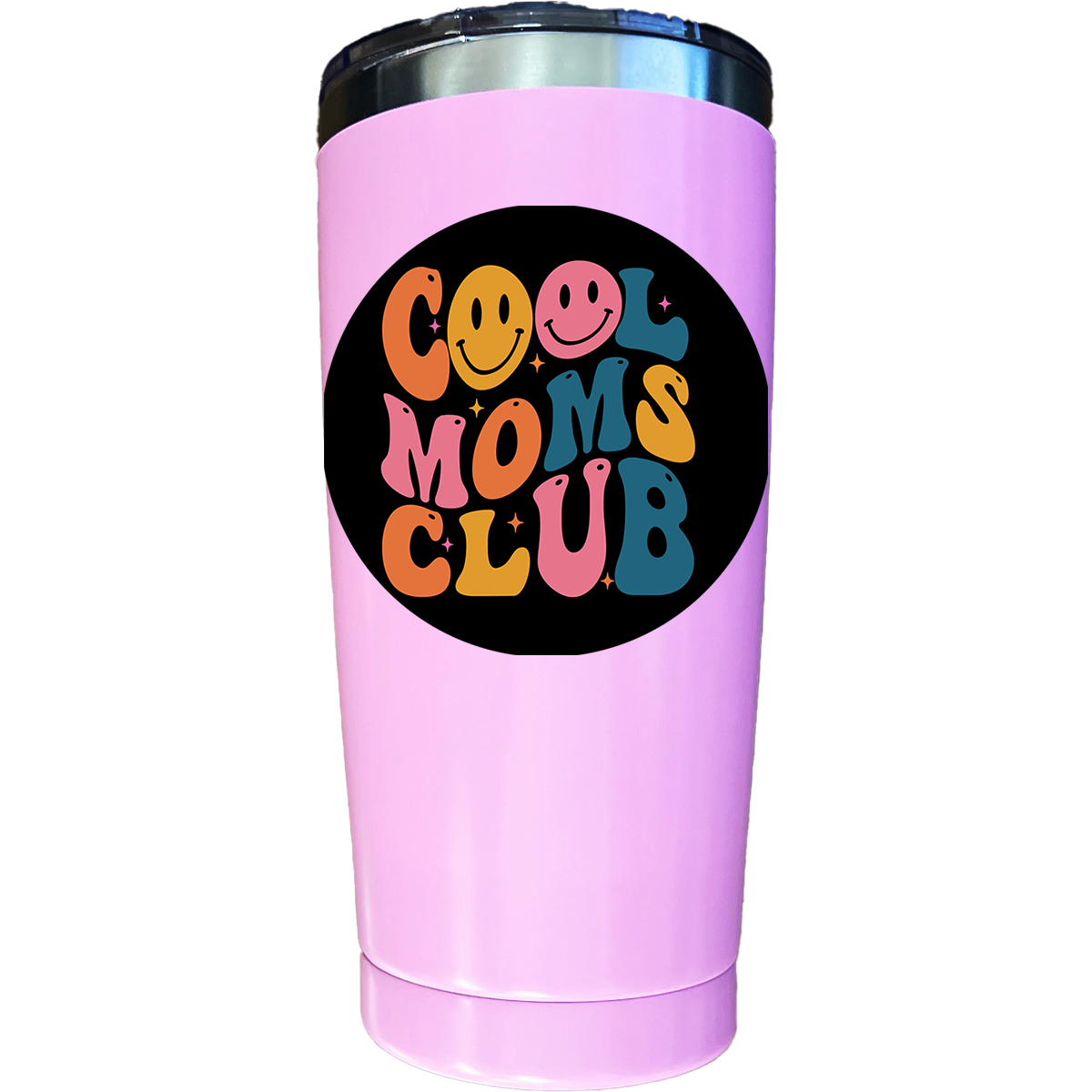 COOL MOM&#39;S CLUB STAINLESS STEEL DOUBLE VACUUM TRVEL CUP