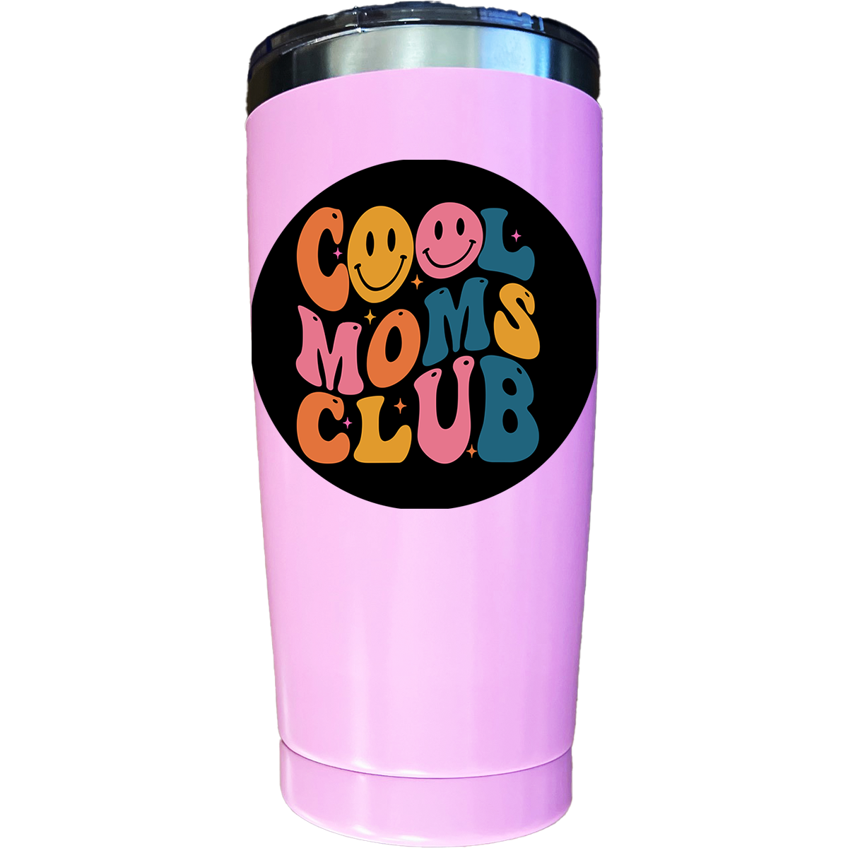 COOL MOM'S CLUB STAINLESS STEEL DOUBLE VACUUM TRVEL CUP