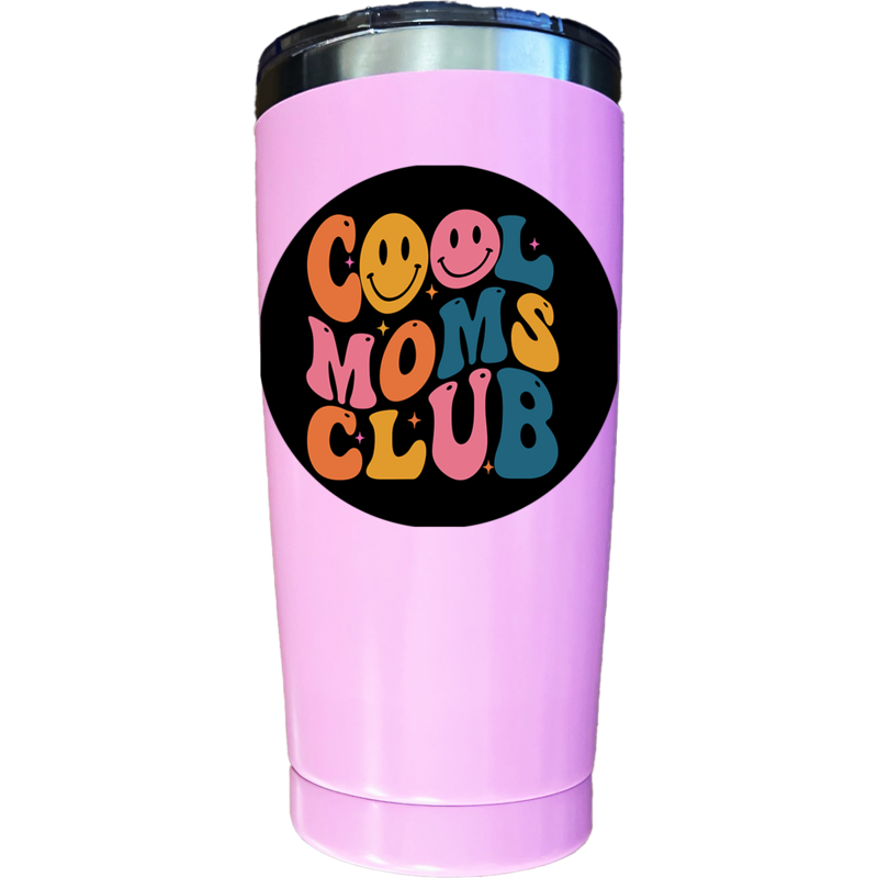 COOL MOM&#39;S CLUB STAINLESS STEEL DOUBLE VACUUM TRVEL CUP