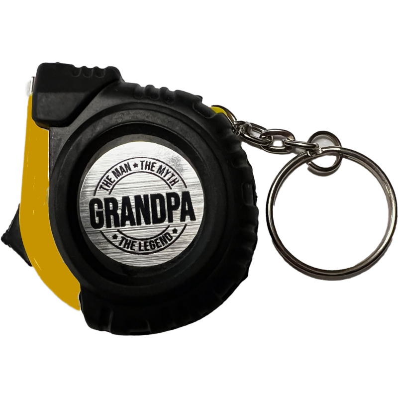 GRANDPA TAPE MEASURE KEY CHAIN