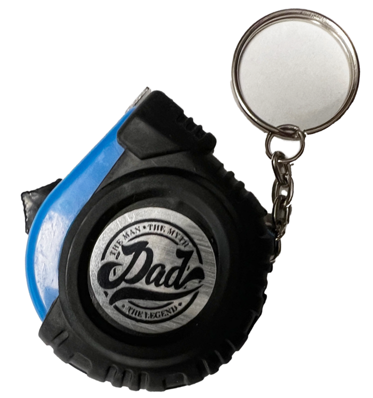 DAD TAPE MEASURE KEY CHAIN