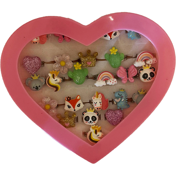 ASSORTED KIDDIE RINGS