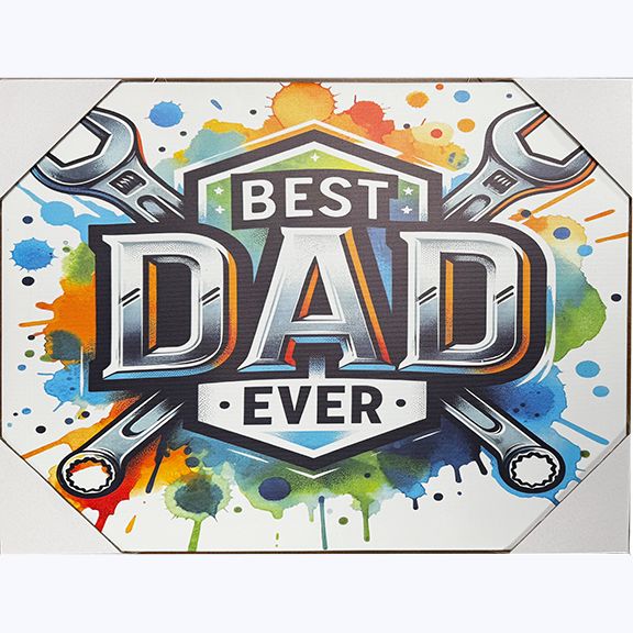 LARGE CANVAS FRAME - DAD