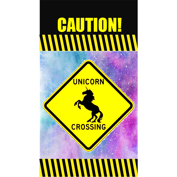 UNICORN CROSSING PAPER CLIP