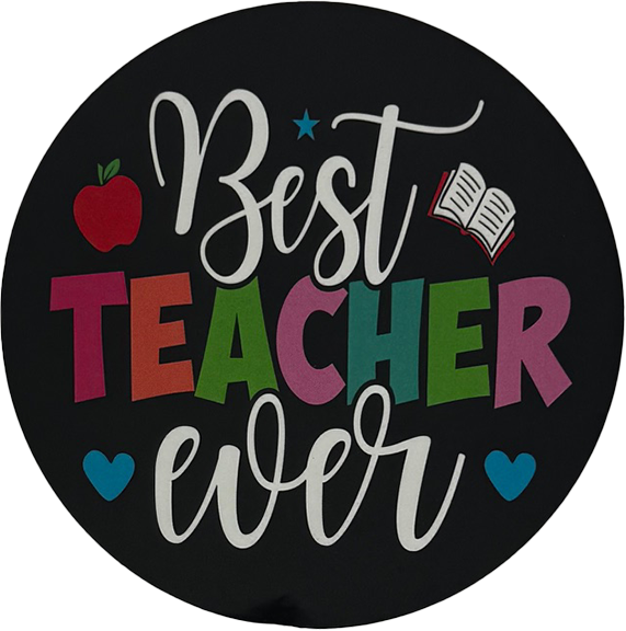 BEST TEACHER DESK COASTER