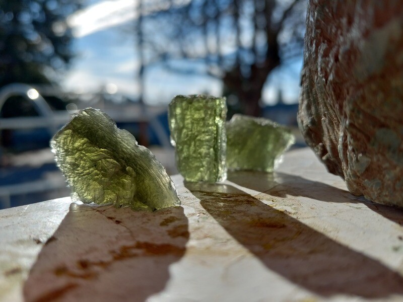 Moldavite per gram