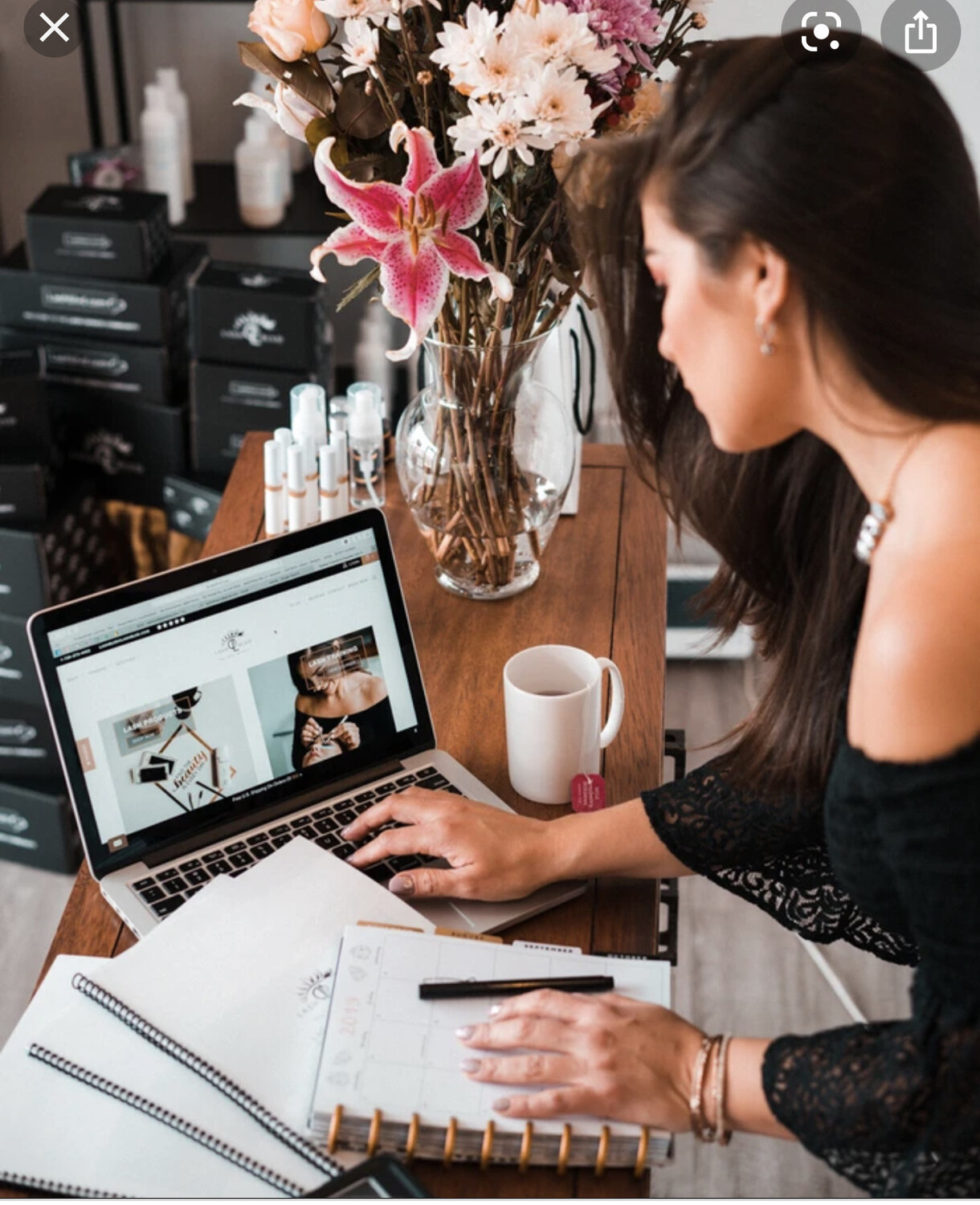 $1500 Virtual Lash Training - 3 Day Class - Step by Step On 4 Different Lash techniques Including Website &amp; Business Class (Vendors List)-Lash Bed included! (Deposit $400)