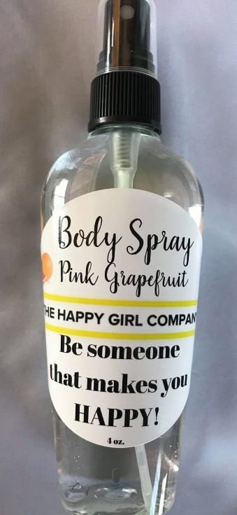 Pink Grapefruit Body Spray