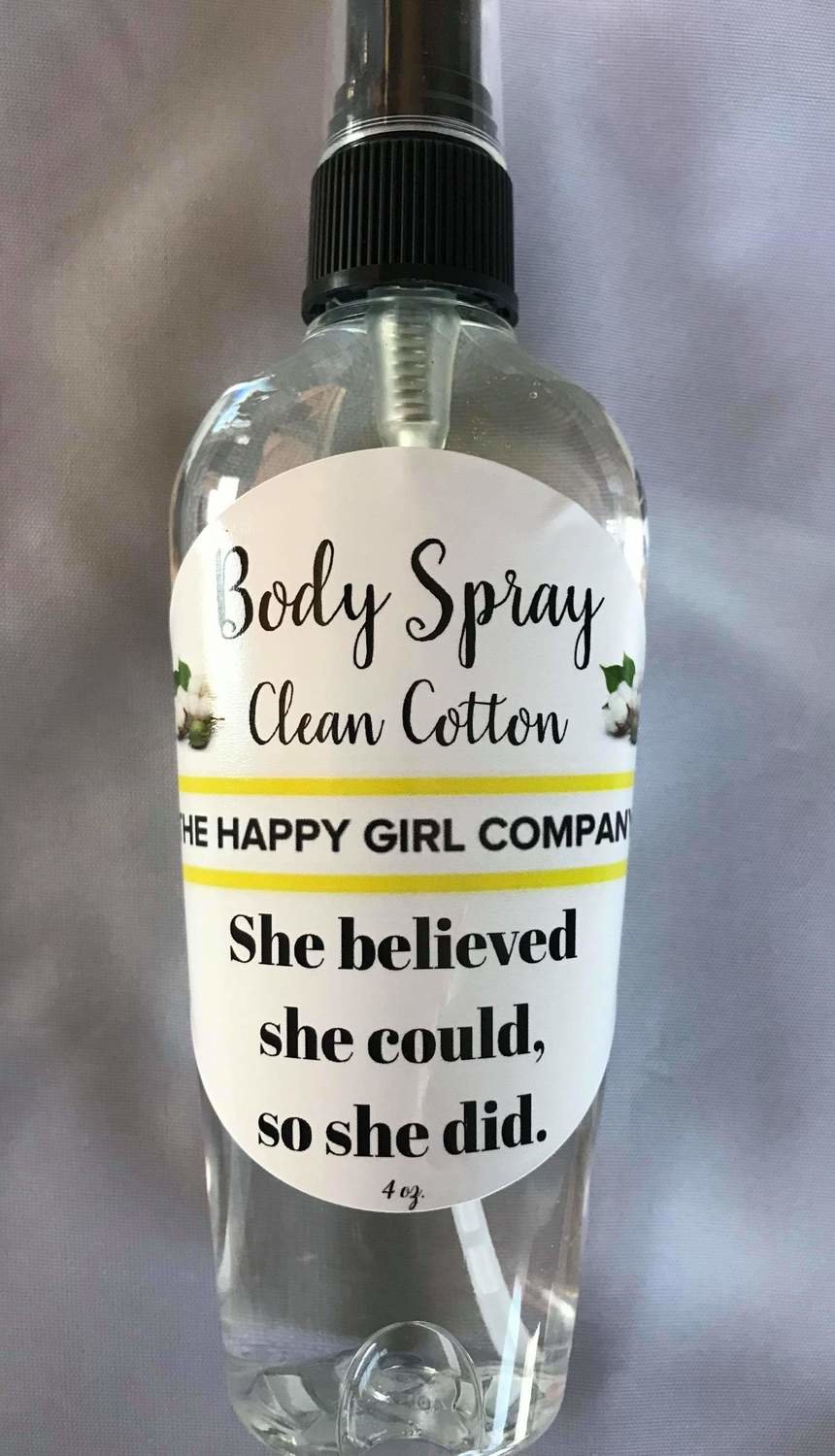 Clean Cotton Body Spray