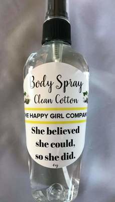 Clean Cotton Body Spray