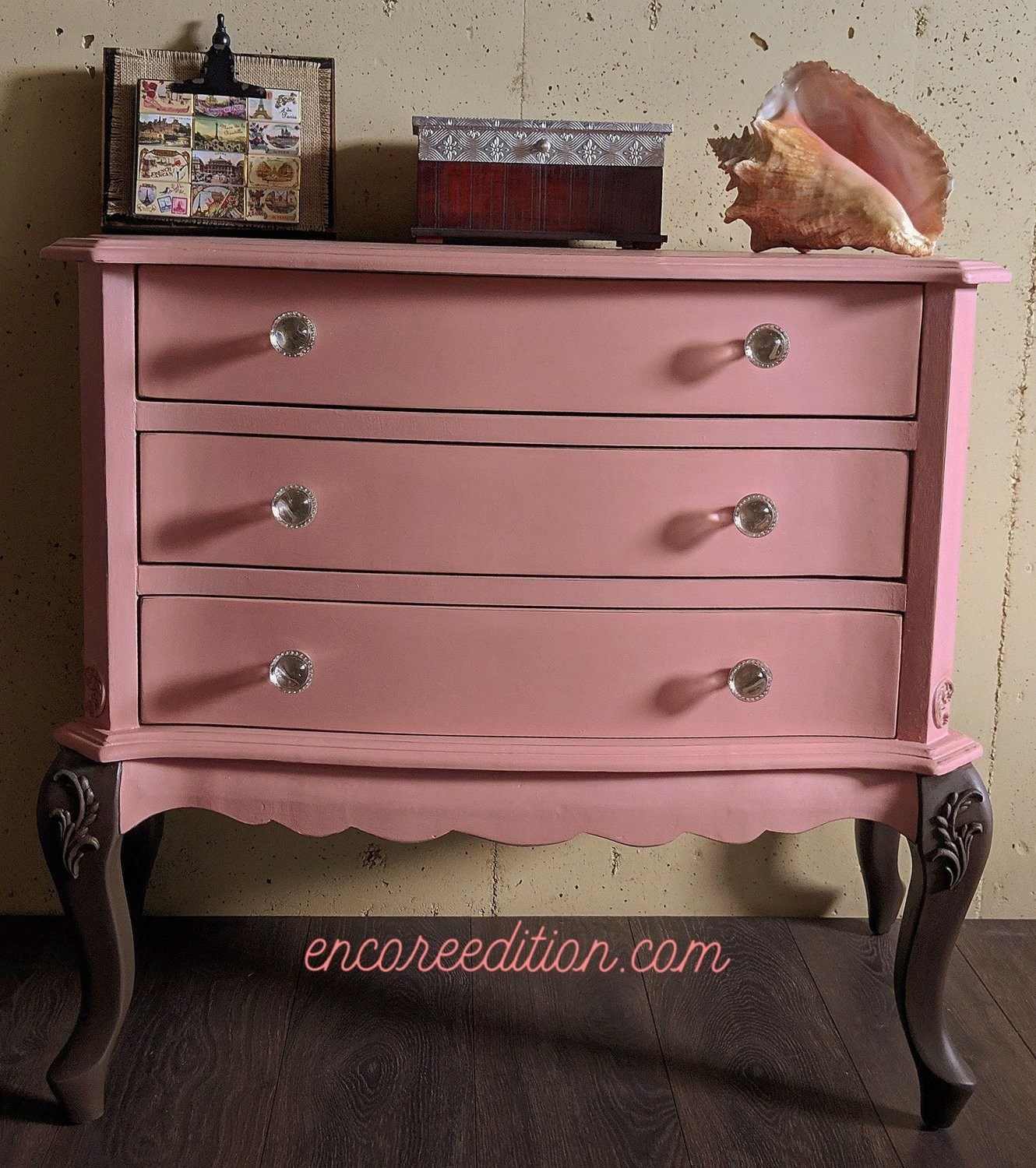 Sold Coral Dresser