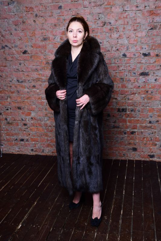 Barguzin Russian Sable Fur Coat – The Epitome of Timeless Elegance