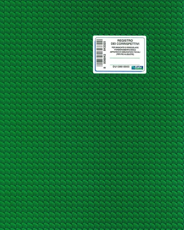 Registro Corrispettivi Emergenza 24x30
