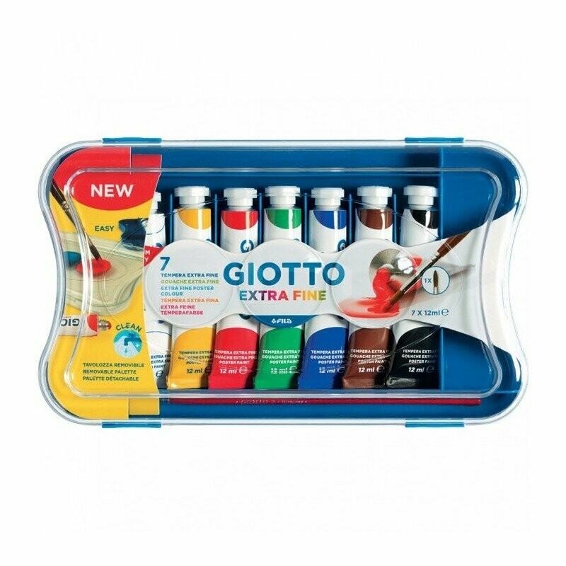 Giotto - 7 tempere 12 ml