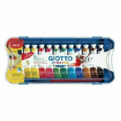 Giotto - 12 tempere 12 ml