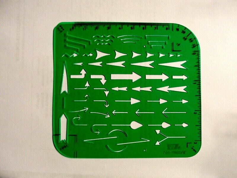 Maschera disegno “Frecce” Vibo 329