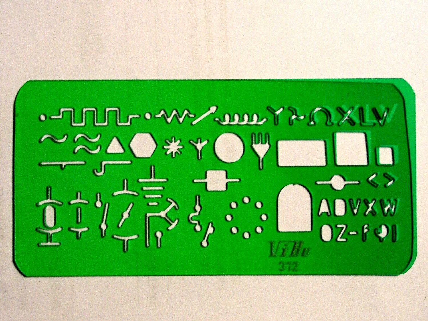 Maschera disegno Vibo 312