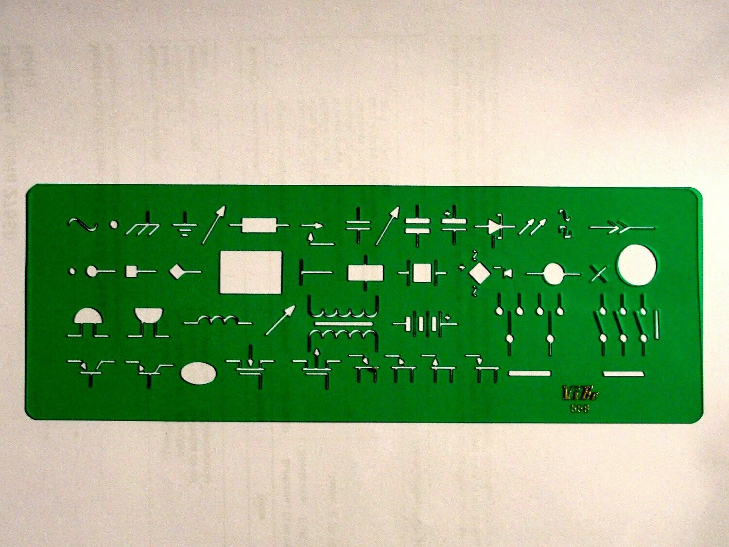 Maschera disegno Vibo 558