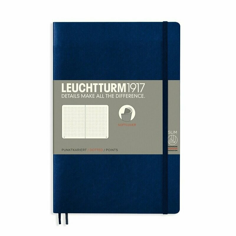 Leuchtturm - Taccuino Dotted Morbido cm.12x19