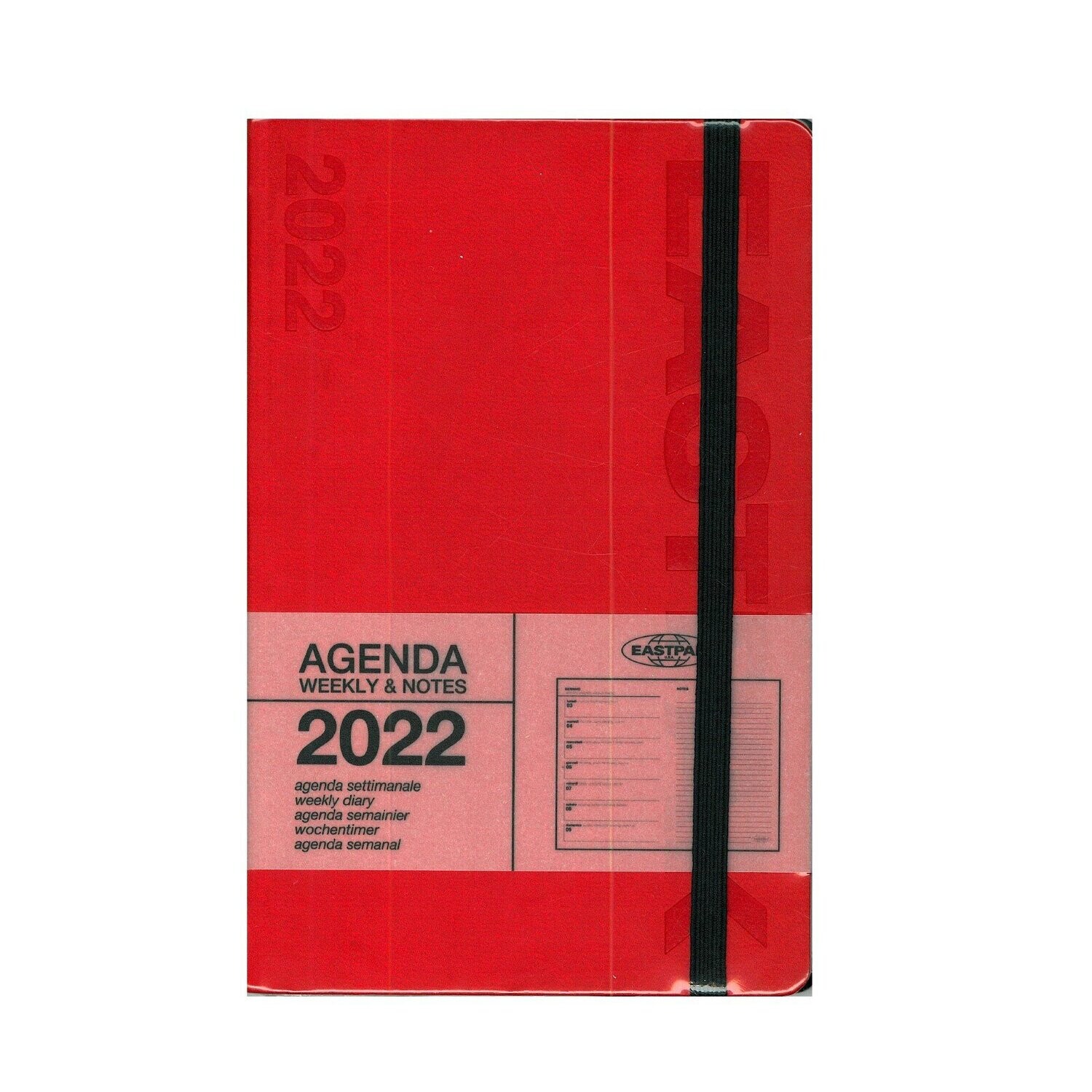 Eastpak - Agenda Settimanale 2022 Notebook cm.9x15