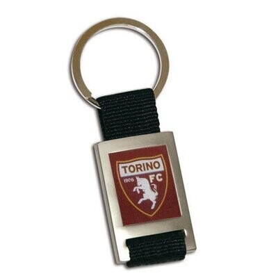 Portachiavi in metallo e tessuto Torino FC TR1105