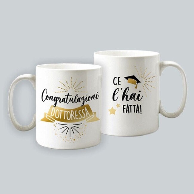 Tazza Mug “Congratulazioni Dottoressa”