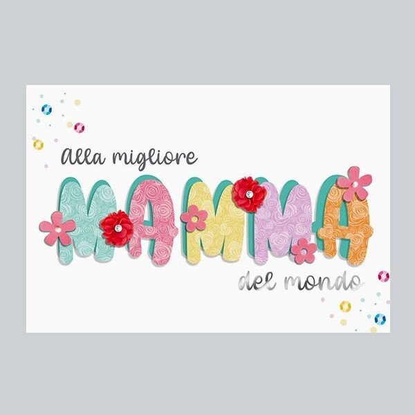 Biglietto Auguri “migliore Mamma del mondo”