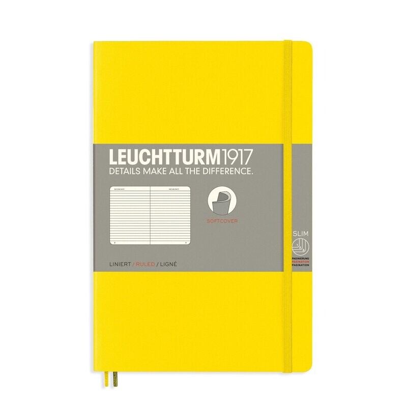 Leuchtturm - Taccuino Righe Morbido cm.12x19