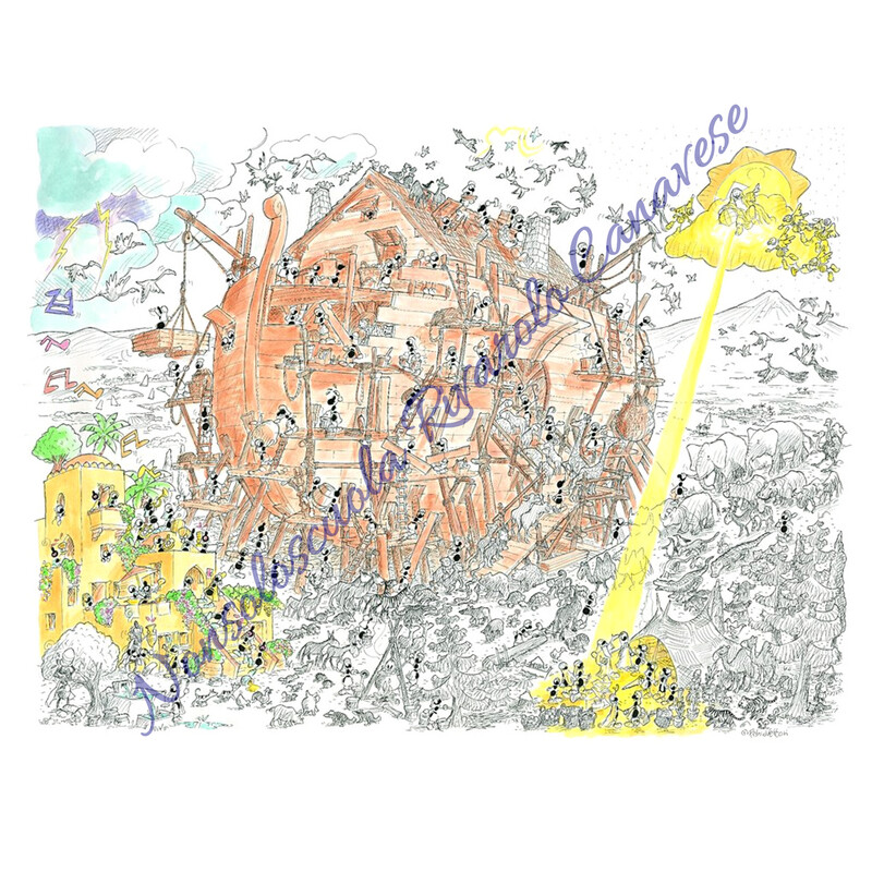 Puzzle 1080 pezzi Formiche di Fabio Vettori “Arca di Noè”