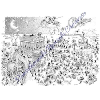 Puzzle 1080 pezzi Formiche di Fabio Vettori “Eroi e Miti”