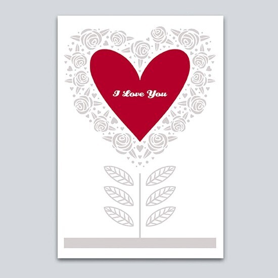 Biglietto Auguri Quire “I love you”