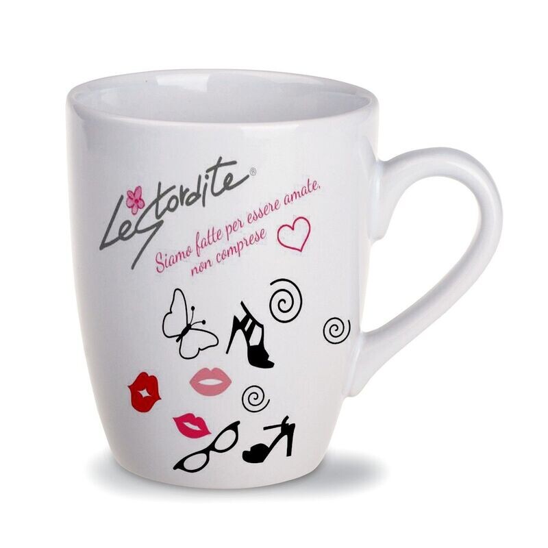 Tazza in ceramica Le Stordite “Siamo fatte per...”