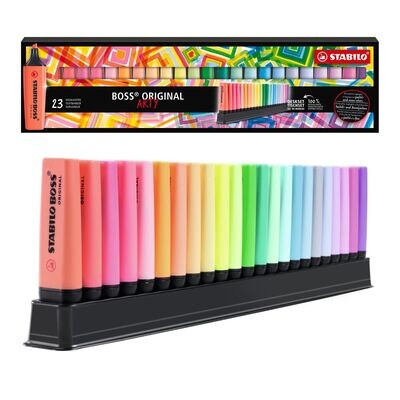 Stabilo Boss Arty Deskset 23 evidenziatori